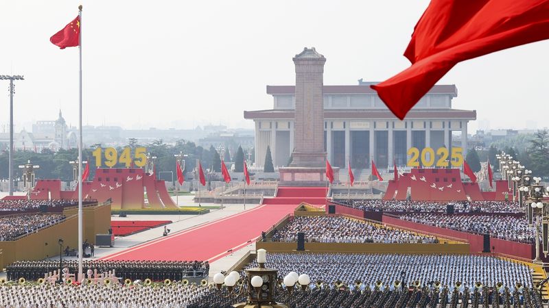 A grand gathering to commemorate the 80th anniversary of the victory of the Chinese People's War of Resistance Against Japanese Aggression and the World Anti-Fascist War held in Beijing, China, September 3, 2025. /Xinhua