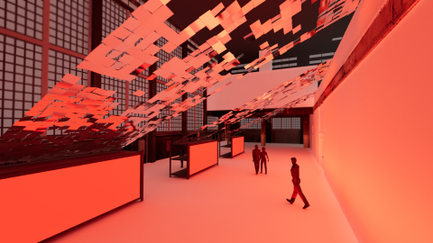 사진: 강이연 개인전 설치 작품 구성 예상도 © YIYUN KANG STUDIO