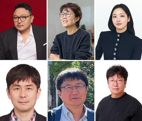 (왼쪽 위부터 시계 방향) 벡델데이 2026 시리즈 부문 ‘벡델리안’에 선정된 <애마> 이해영(감독),&nbsp;<은중과 상연> 송혜진(작가), <유미의 세포들3>, <은중과 상연>, <​자백의 대가> 김고은(배우),&nbsp;&nbsp;<아너: 그녀들의 법정> 최한결·박진형·손재성(제작자)