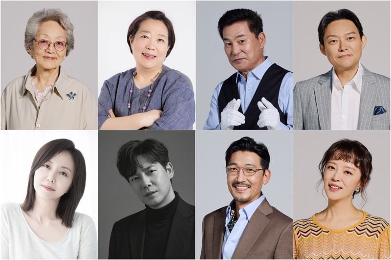 사진 제공: 김영옥(KBS), 양희경(본인), 이한위(KBS), 남성진(KBS), 조미령(본인), 강은탁(스튜디오 더 무로), 공정환(KBS), 안연홍(KBS)