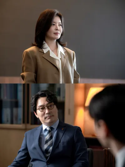 ‘에스콰이어’ 김여진-홍서준, 연기 내공으로 무장한 베테랑! 믿고 보는 두 배우의 출격!