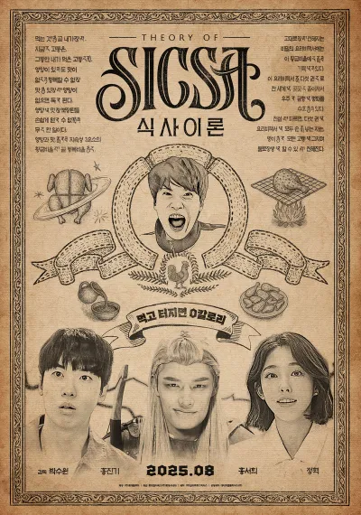 유튜브 누적 조회수 2천만 회 ‘식사이론’, 8월 개봉 확정 & 티저 포스터 공개!