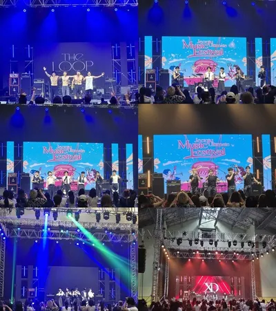 ‘JUMF 2025’ 내츄럴리뮤직 스테이지 성료! K팝 신예 아이돌부터 감성 밴드까지 풍성한 무대 선사!