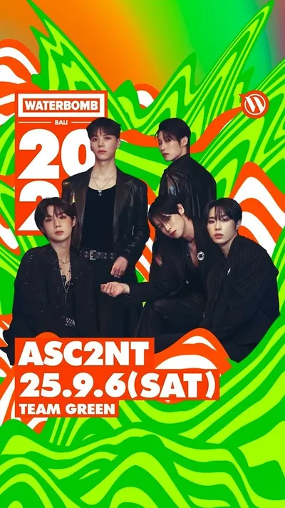 어센트(ASC2NT), '워터밤 발리 2025' 출격…물오른 남성미로 발리 달군다!