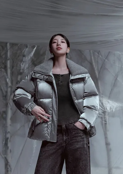 수지, 겨울 여신으로 돌아오다! 게스와 함께한 2025 겨울 컬렉션 공개