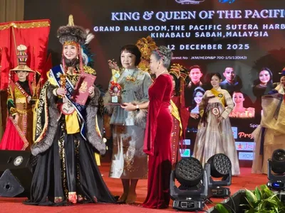 말레이시아 순방중인 미스 러시아 디렉터 루피나 여사