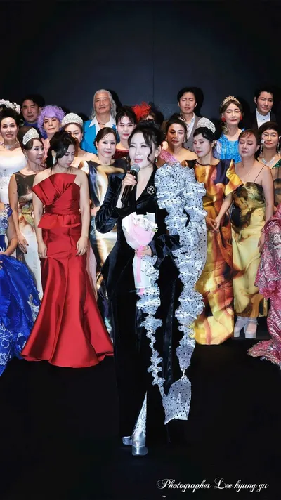 IUC남가주 예술대학 이영희교수 용인모델컨텐츠협회 창립을 맡아 기념 패션쇼 성황리에 개최