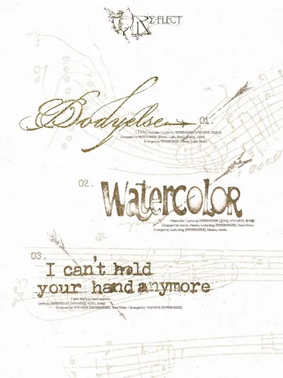 박지훈, 베일 벗은 ‘RE:FLECT’ 트랙리스트…타이틀곡은 ‘Bodyelse’