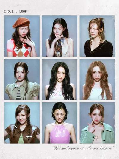 ‘데뷔 10주년’ 아이오아이, 미니 3집 ‘I.O.I : LOOP’ 단체 이미지 공개
