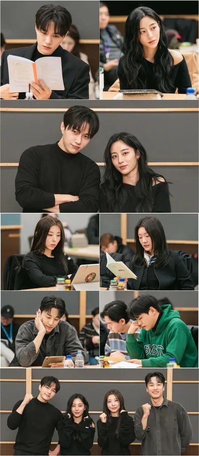 새 드라마 '공감세포' 김명수X강민아, 핑크빛 무드 가득한 대본 리딩 현장 공개!