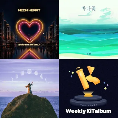 가수 KREKER & 상득∙정현∙ELAURA, 6월 2주 차 위클리 키트앨범 스포트라이트 선정!