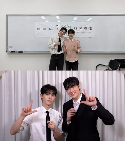 BL 드라마 ‘검사실의 제안’, 대본 리딩 현장 공개! 김윤식·박시우 설렘과 긴장 가득한 첫 호흡!