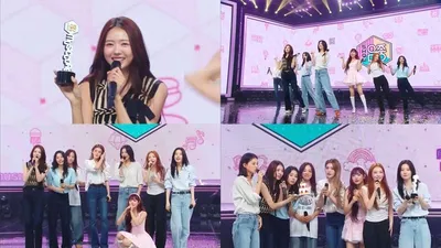 아이오아이, 활동 종료 후에도 '쇼! 음악중심' 3연속 1위…10주년 저력 입증
