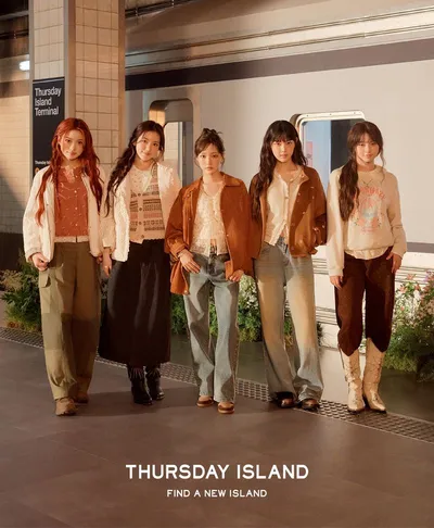 써스데이 아일랜드, 키키(KiiiKiii)와 함께한 26 가을 캠페인 화보 공개