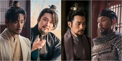 새 대하드라마 '문무(文武)' 이현욱-장혁-김강우-박성웅, 역사를 뒤흔들 4인 첫 스틸 공개!