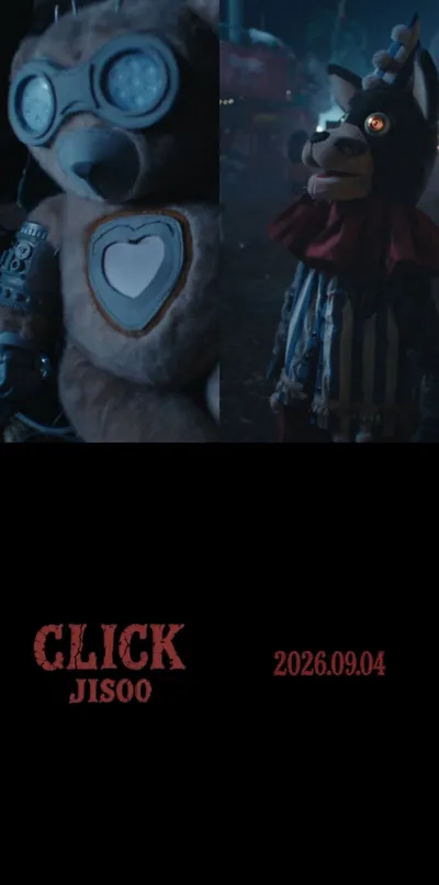 지수, 미스터리한 놀이공원 문 열었다…신곡 ‘CLICK’ 기습 티징