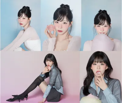 3CE ‘솜사탕 블러쉬’, 프로미스나인 채영과 함께한 뷰티 화보 공개