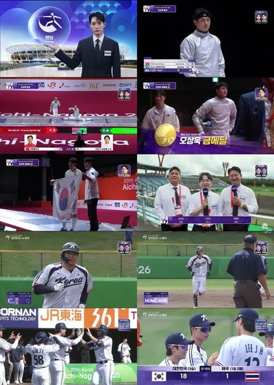 [KBS 아시안게임] '원조 어펜져스' 김준호, "아픈 건 잊어야 해"...'발목 부상' 오상욱, 금메달로 응답! '기적의 2연패'