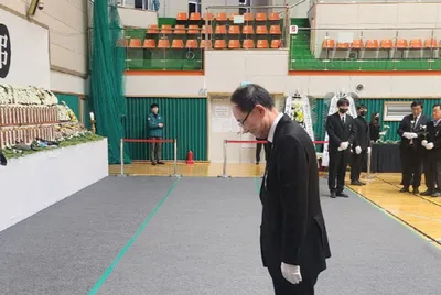 최순모 대한수영연맹 회장 후보, '무안공항' 조문...제주항공 여객기 참사 애도