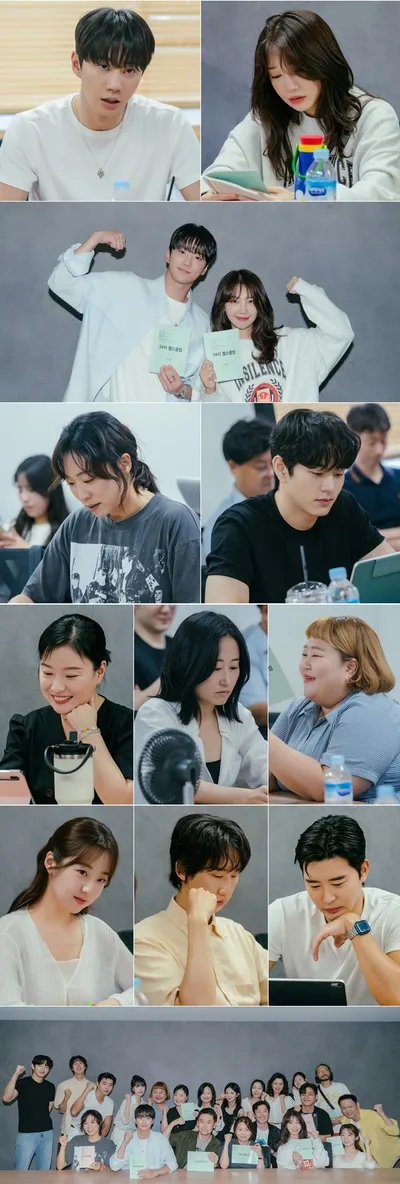 '24시 헬스클럽' 이준영X정은지 표 두근두근 근(筋)성장 드라마가 온다! 첫 호흡부터 케미 만점! 출연진 대본 리딩 현장 공개